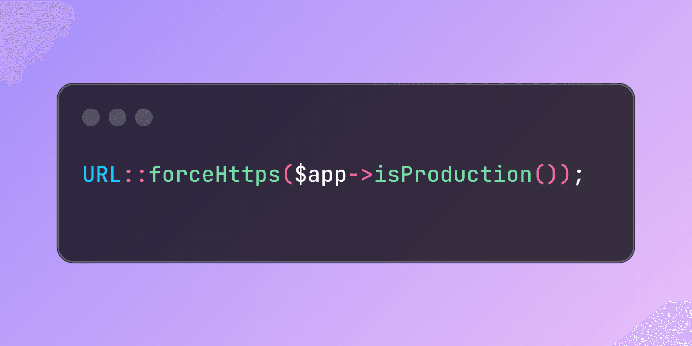 Ensuring Secure URLs in Laravel Applications
