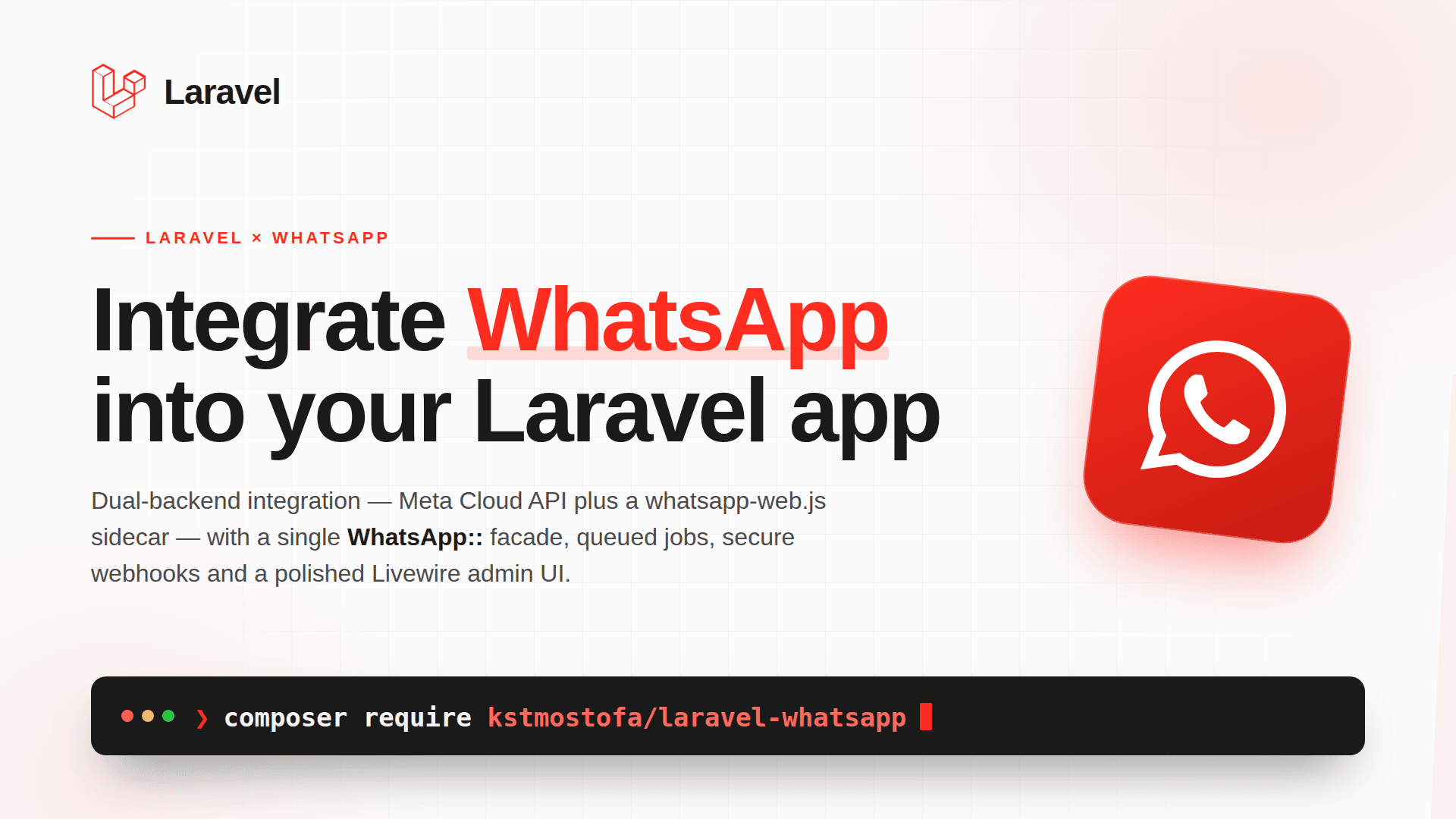 Laravel WhatsApp: A New Package That Combines the Cloud API and whatsapp-web.js in One Library